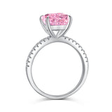 ENGRAVE ME: 4.0 CT RADIANT LAMOUR - ROSE