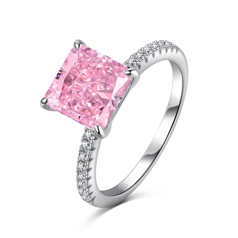 ENGRAVE ME: 4.0 CT RADIANT LAMOUR - ROSE