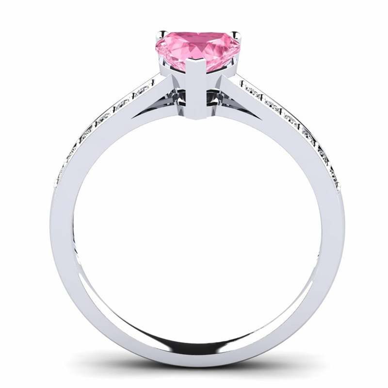 ENGRAVE ME: 4.0 CT PINK LOVE