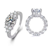 SET: 2.0 CT YASMINA + 4.0 CT LILIAN